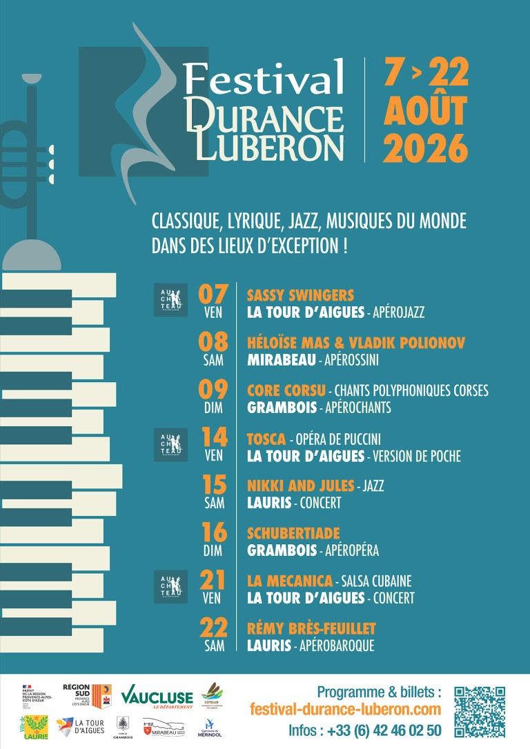 Concert - Festival Durance Luberon - La Mecanica, salsa cubaine